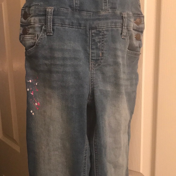 Distressed overalls - Picture 2 of 4